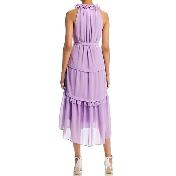 Kobi Halperin Vale Women's Sleeveless Ruffled Midi Dress Size S (MSRP $398) - Picture 3 of 7